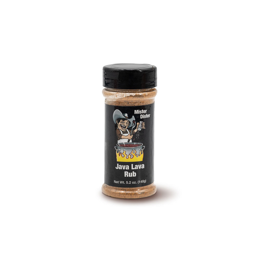 Java Lava Dry Rub โ Mister Dister BBQ